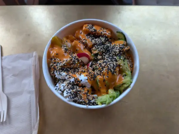 Poke bowl, Bora Bora