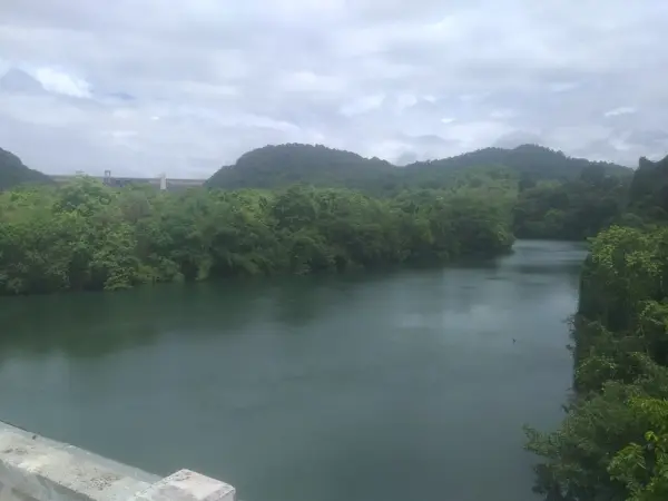 Supa Dam across the Kali River near Ganeshgudi