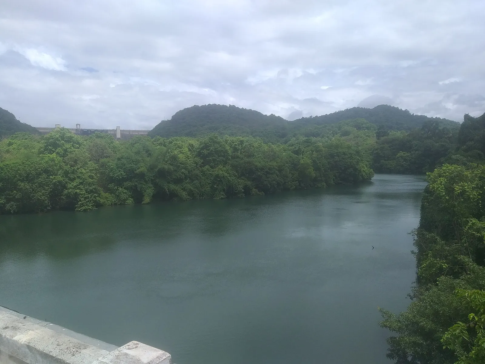 Supa Dam across the Kali River near Ganeshgudi