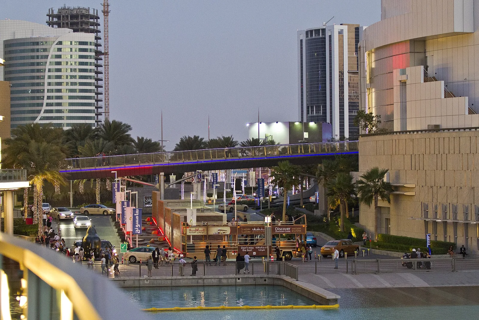 Modern skyline featuring Burj Khalifa